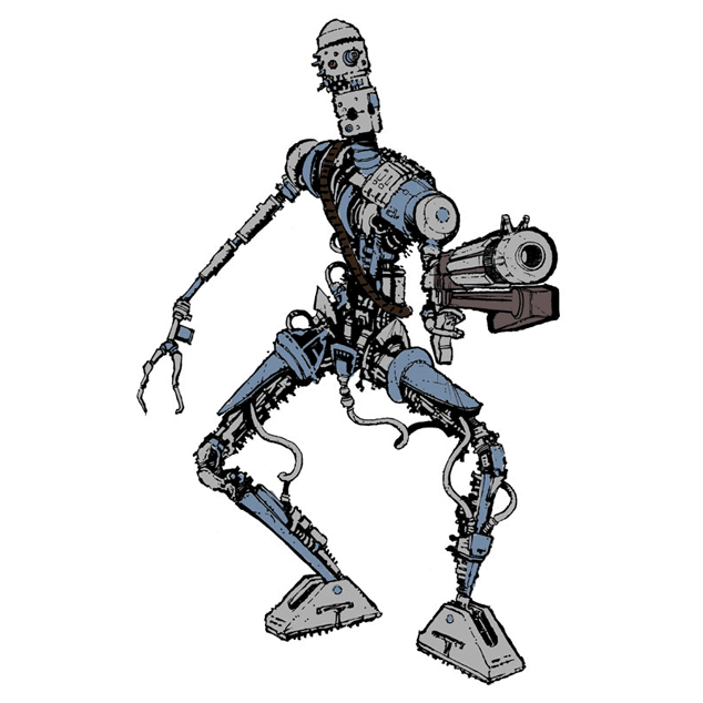 Kyle Strahm Robot Animobot del Jefe aka Johnny Chiba