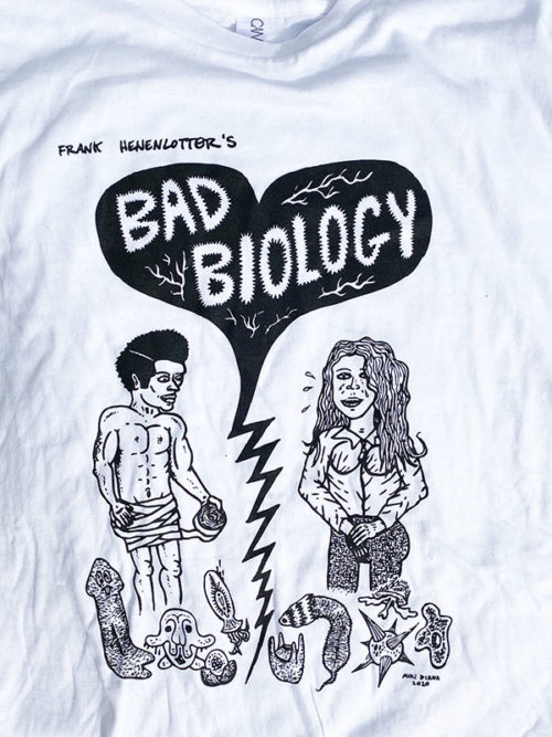 Frank Henenlotter's "Bad Biology" - white shirt