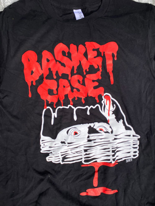 Frank Henenlotter's "Basketcase" black shirt