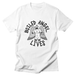 Boiled Angel Lives - White Tshirt