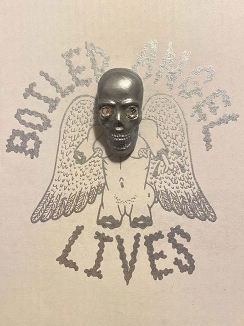 Boiled Angel Lives: Silver Skull Sculpture Special Box Set