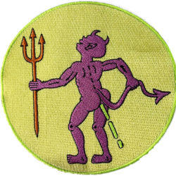 Devil Pooper (Neon Thread) Patch