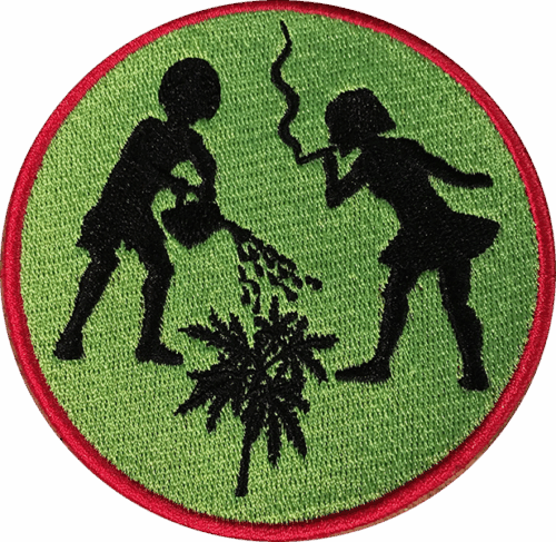 Green Weeds Patch