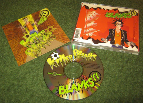 Blanks 77 "Killer Blanks" CD with Lenticular Cover
