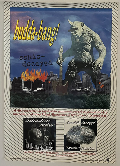 Budda-Bang! Promo Poster, 1993