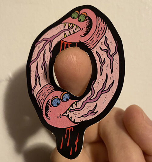 EATERS Sticker on your finger!