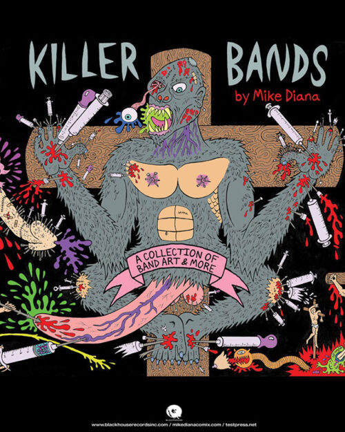 Mike Diana KILLER BANDS Poster