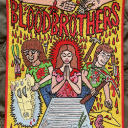 Big Blood Brothers Patch 9x11"