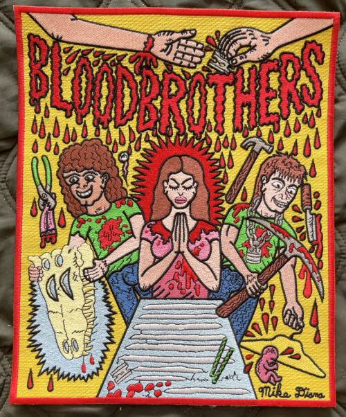 Big Blood Brothers Patch 9x11"