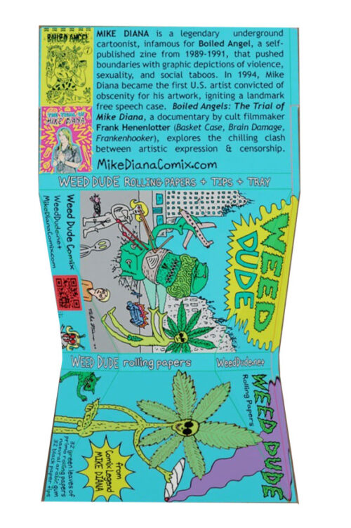 Weed Dude Rolling Papers from Mike Diana